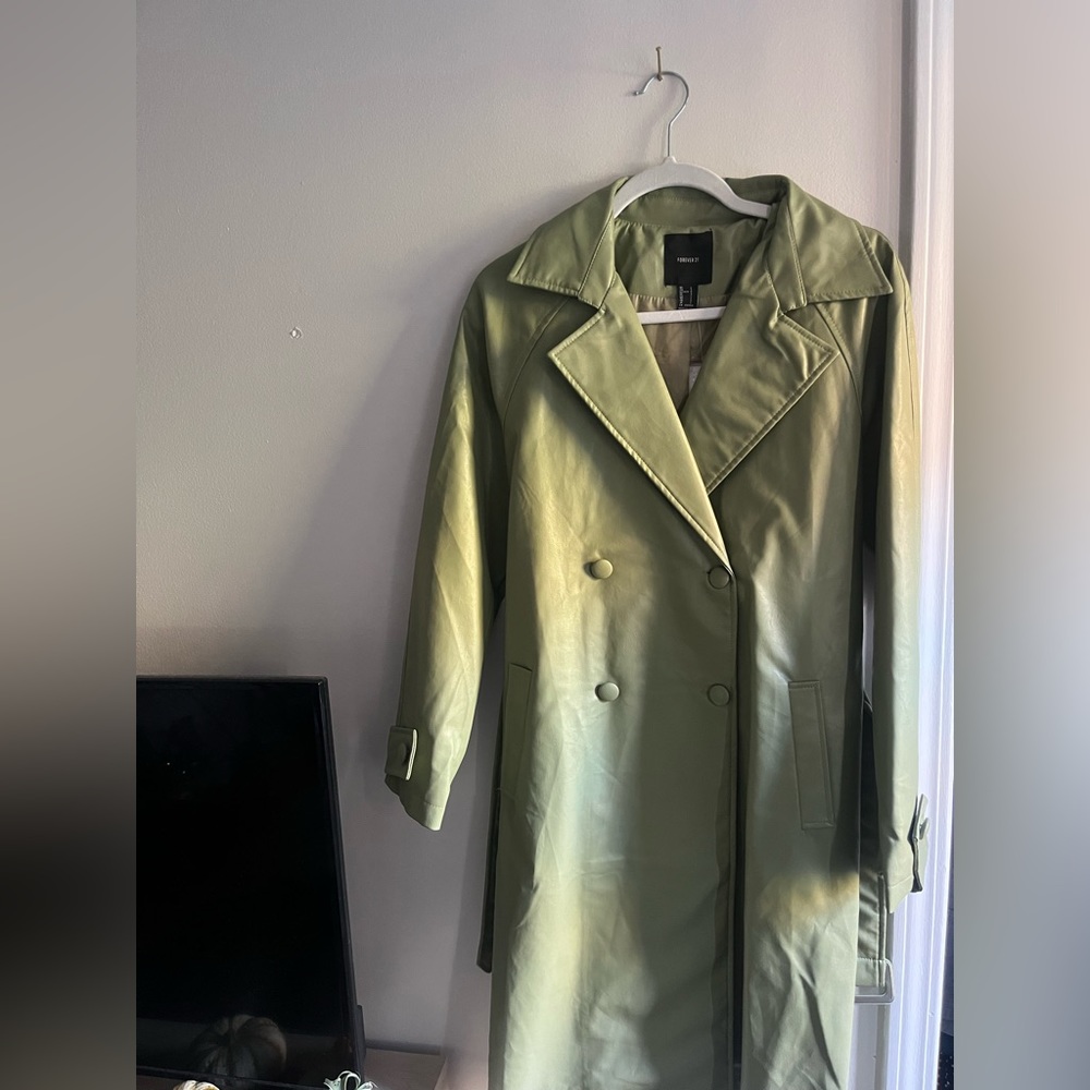 Leather Trenchcoat